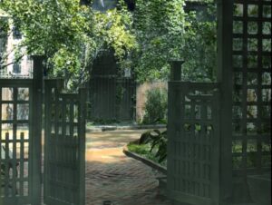 Art in the Garden; Photo Courtesy Maine Historical Society