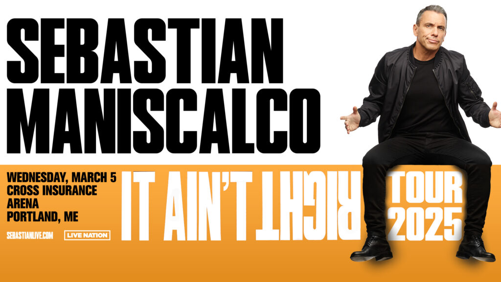 Copy of Sebastian Maniscalco; Photo courtesy of Cross Insurance Arena