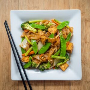 Noodle Dish at Green Elephant. Photo Credit: Dan Sriprasert