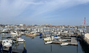 Portland Harbor and city skyline; Photo Credit: Lauren Peters at Visit Portland