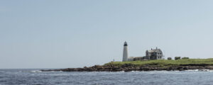Lighthouse on the coastline; Photo credit: @MarriottBonvoy