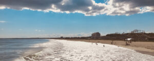Old Orchard Beach in the summer; Photo Credit Christina Swayney Photography