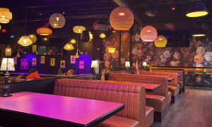 Bar Publica booth seating; Photo Credit: Lauren Peters at Visit Portland