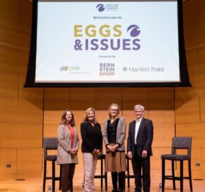 Eggs & Issues. Photo Provided by Greater Portland Chamber of Commerce