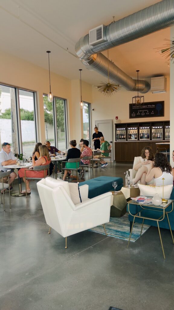 Interior of Wine Bar. Photo Provided by Angoor Wine Bar Interior of Wine Bar. Photo Provided by Angoor Wine Bar