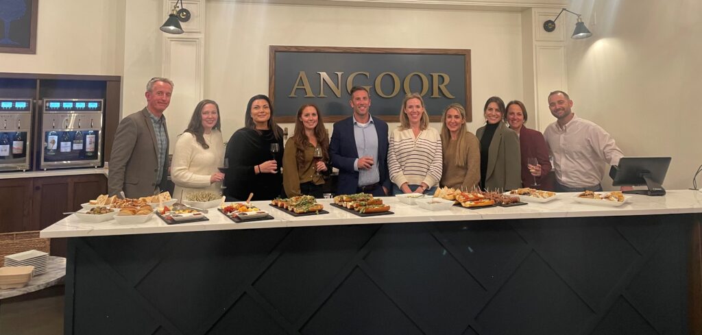 Corporate Group at Angoor. Photo Provided by Angoor WIne Bar