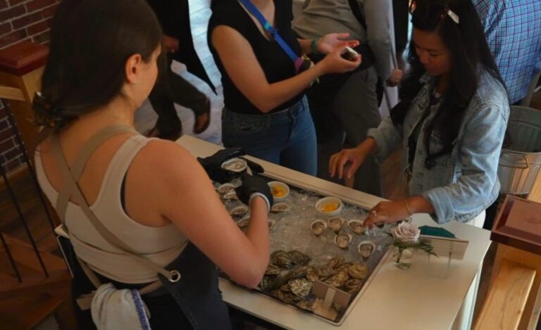 Oyster Shucking at Ballast, Photo Credit: Digital Edge