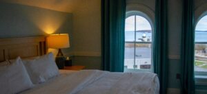 Room with Lighthouse View at McKernan Inn, Photo Credit: Lauren Witt