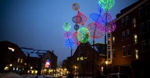 Pandora Winter Lights, Photo Credit: Capshore Photography