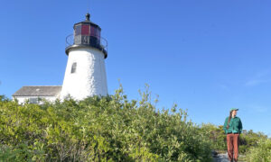 Burnt Island Lighthouse; Photo Credit: Maine Maritime Museum