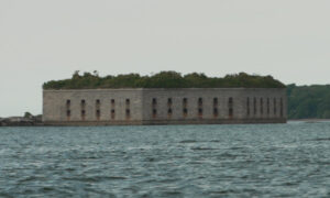 Fort Gorges on Casco Bay; Photo Credit: Digital Edge