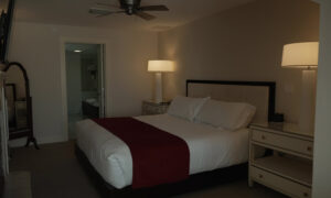 Interior of a hotel room; Photo Credit: Digital Edge