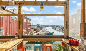 Camp Pennant Rooftop dinning; Photo Credit: Peter G. Morneau Photography
