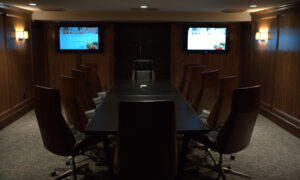 Interior meeting space; Photo Credit: Digital Edge