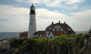 Portland Headlight on a sunny day; Photo Credit: Digital Edge