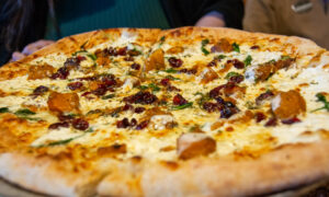 Flatbread stone fire flatbreads; Photo Credit: Lauren Witt at Visit Portland