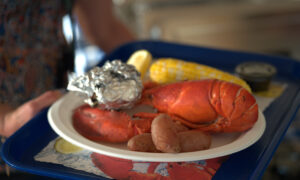 Classic Maine lobster dinner; Photo Credit: Digital Edge