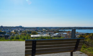 Portland view from Fort Sumner Park; Photo Credit: Lauren Witt at Visit Portland