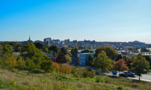 Portland view from Fort Sumner Park; Photo Credit: Lauren Witt at Visit Portland
