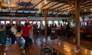 Group event in Boone's; Photo Credit: Lauren Witt at Visit Portland