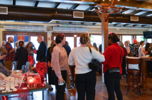 Group event in Boone's; Photo Credit: Lauren Witt at Visit Portland