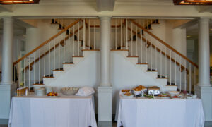 Food from a breakfast buffet; Photo Credit: Lauren Witt at Visit Portland