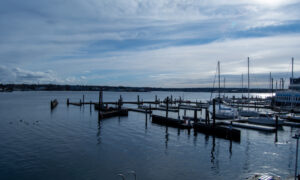Working waterfront view; Photo Credit: Lauren Witt at Visit Portland