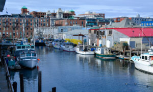 Working waterfront pier; Photo Credit: Lauren Witt at Visit Portland
