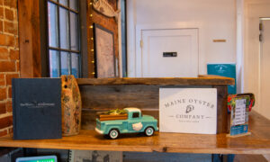 Maine Oyster Co. display; Photo Credit: Lauren Witt at Visit Portland