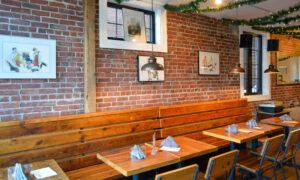Interior of Maine Oyster Co.; Photo Credit: Lauren Witt at Visit Portland