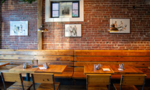 Interior of Maine Oyster Co.; Photo Credit: Lauren Witt at Visit Portland