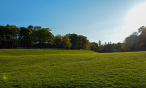 Fort Williams park on sunny fall day; Photo Credit: Lauren Witt at Visit Portland