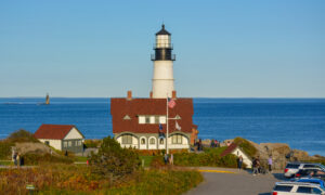 Portland Head Light at fall; Photo Credit: Lauren Witt at Visit Portland