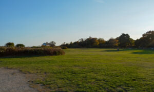 Fort Williams park on sunny fall day; Photo Credit: Lauren Witt at Visit Portland