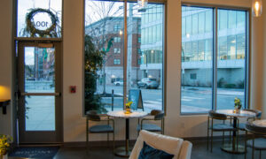 Angoor Wine Bar interior; Photo Credit: Lauren Witt at Visit Portland