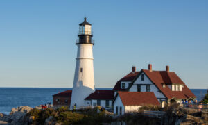 Portland Head Light at fall; Photo Credit: Lauren Witt at Visit Portland