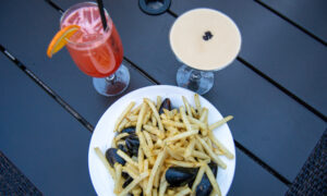 Winter Wednesday food and drink from Harbor Bistro; Photo Credit: Lauren Witt at Visit Portland