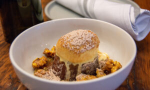 Sur Lie dessert ; Photo Credit: Lauren Witt at Visit Portland