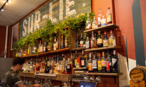 Sur Lie bar and drinks; Photo Credit: Lauren Witt at Visit Portland