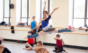 Portland Ballet Dracula rehearsal; Photo Credit: Erica Diesl