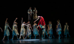 Portland Ballet dance during Dracula; Photo Credit: Erica Diesl