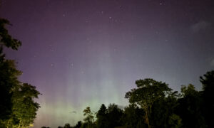 Northern Lights in Maine; Photo Credit: Lauren Witt at Visit Portland