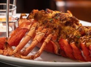 Stuffed Lobster. Photo Provided by Boone's Fish House & Oyster Room