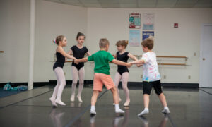 Portland Ballet school and practice; Photo Credit: Erica Diesl