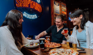 Beer and Apps at Shipyard; Photo Credit: Guided Marketing Services