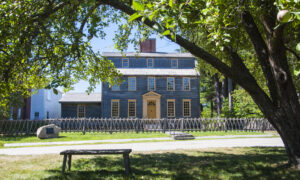 Exterior of Tate House Museum; Photo Credit: Tate House Museum
