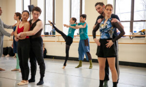 Portland Ballet school and practice; Photo Credit: Erica Diesl