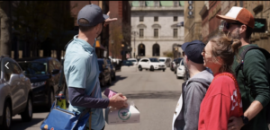 The Portland Donut Tour Group. Photo Credit: Good Maine