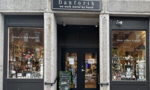 Store Exterior. Photo Provided by Danforth Pewter