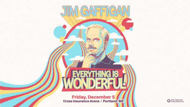 JimGaffigan; Photo Credit: Cross Insurance Arena JimGaffigan; Photo Credit: Cross Insurance Arena